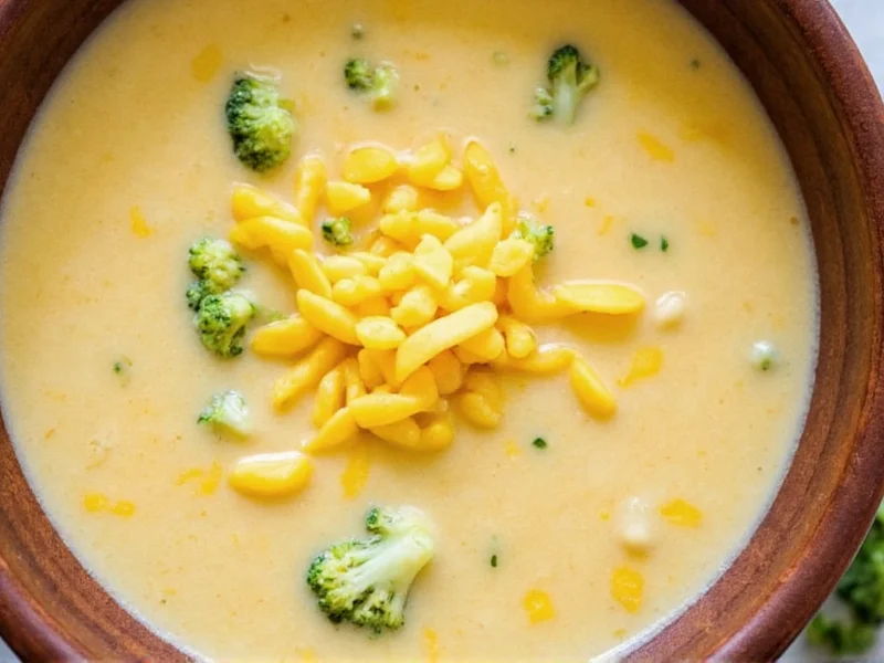 Perfect Copycat Panera Broccoli Cheddar Soup Recipe