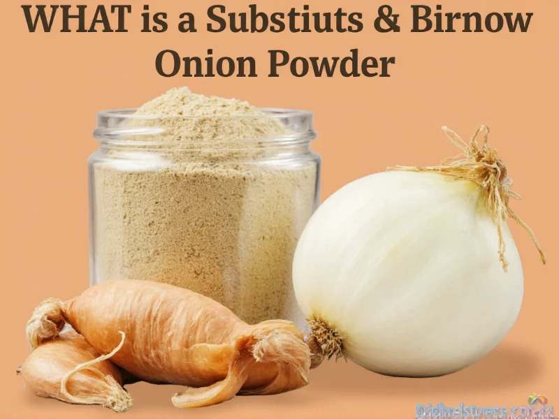 Best Substitutes for Onion Powder: Practical Kitchen Swaps