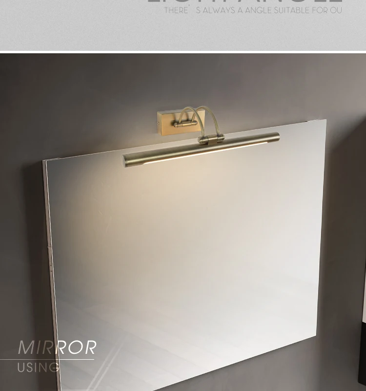 Vanity Lamp Wall IP44 8W Gallery Artwork Picture Light Home Lighting LED Wall Lamp Waterproof Vanity Bathroom Lighting
