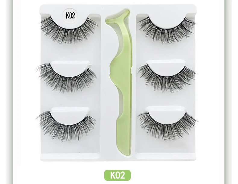 

China Faux Mink Eyelash Wholesale 3d Handmade Eyelashes