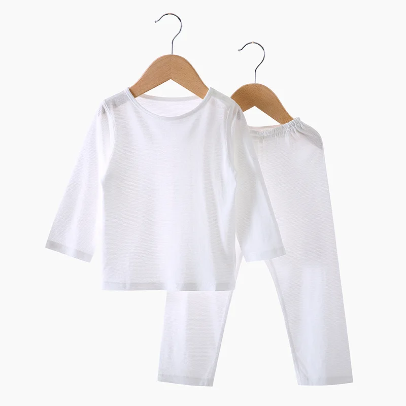 Wholesale Bamboo Cotton Baby Clothes Long Sleeve Baby Bamboo Clothes