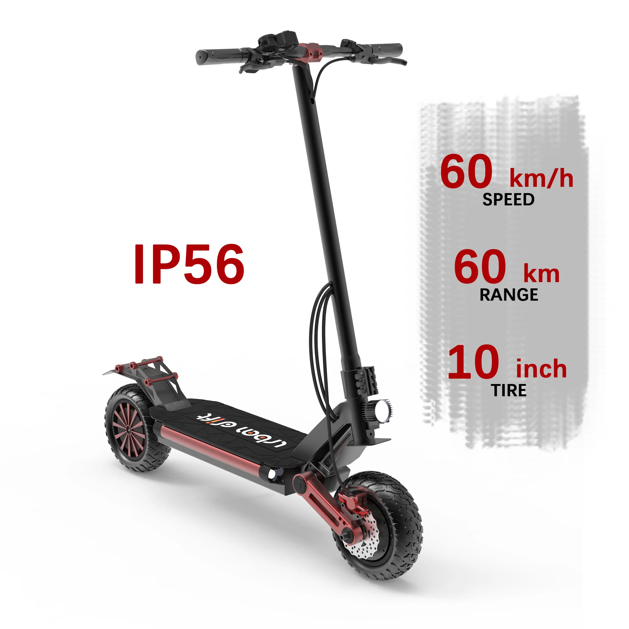 

electric scooter Strong power 60km/h Off Road 52V 800W Dual motor battery suspension 65-70km long range self -balancing escooter