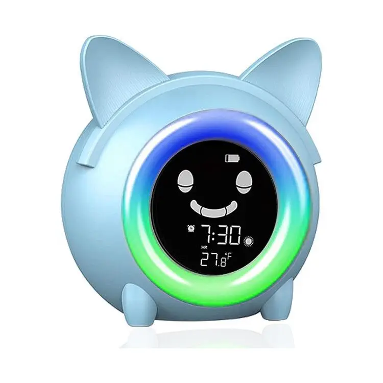 

Intricately Design Wake Up Digital Led Night Lamp Night Light Alarm Clock Alarm Clock For Kids Digital, Customized color