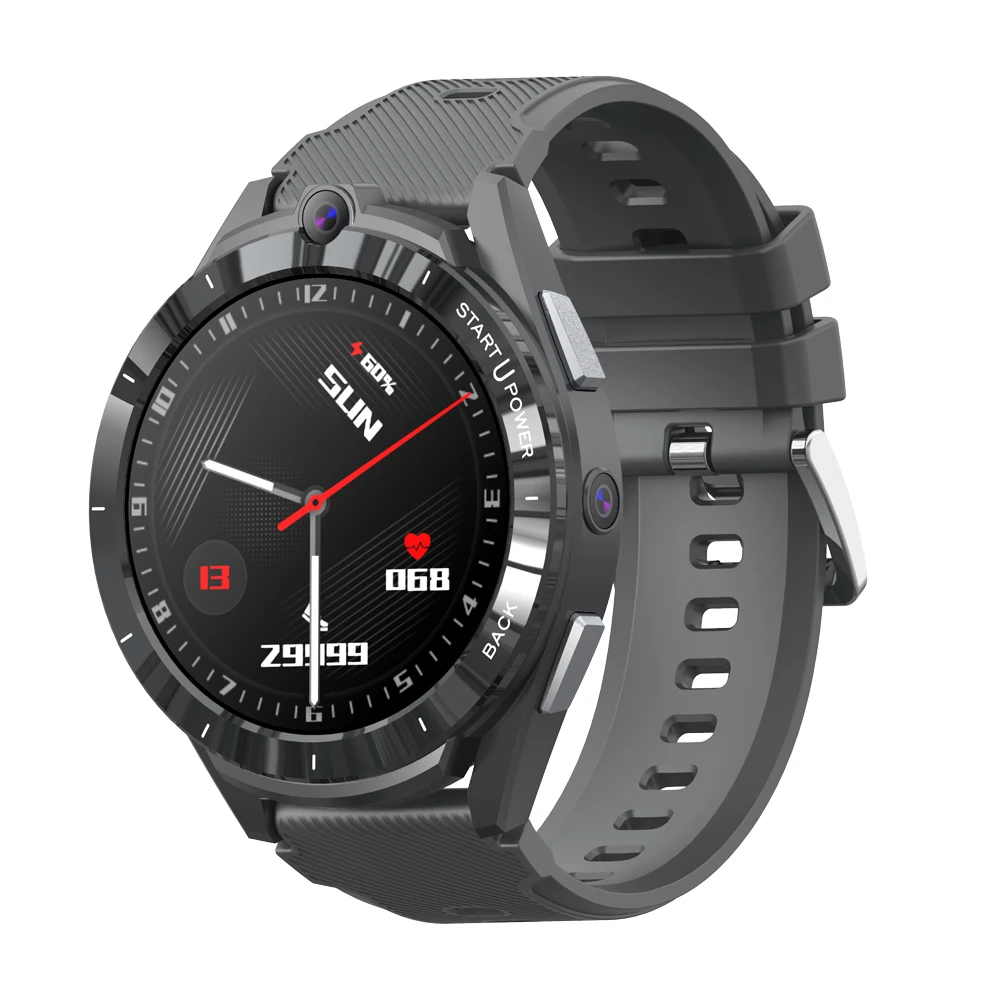 

Lem16 New Smart Watch 2023 Men Gps Nano Sim Card Sport Leather 4G Android 11 900Mah 6Gb 128Gb Electronic Pu