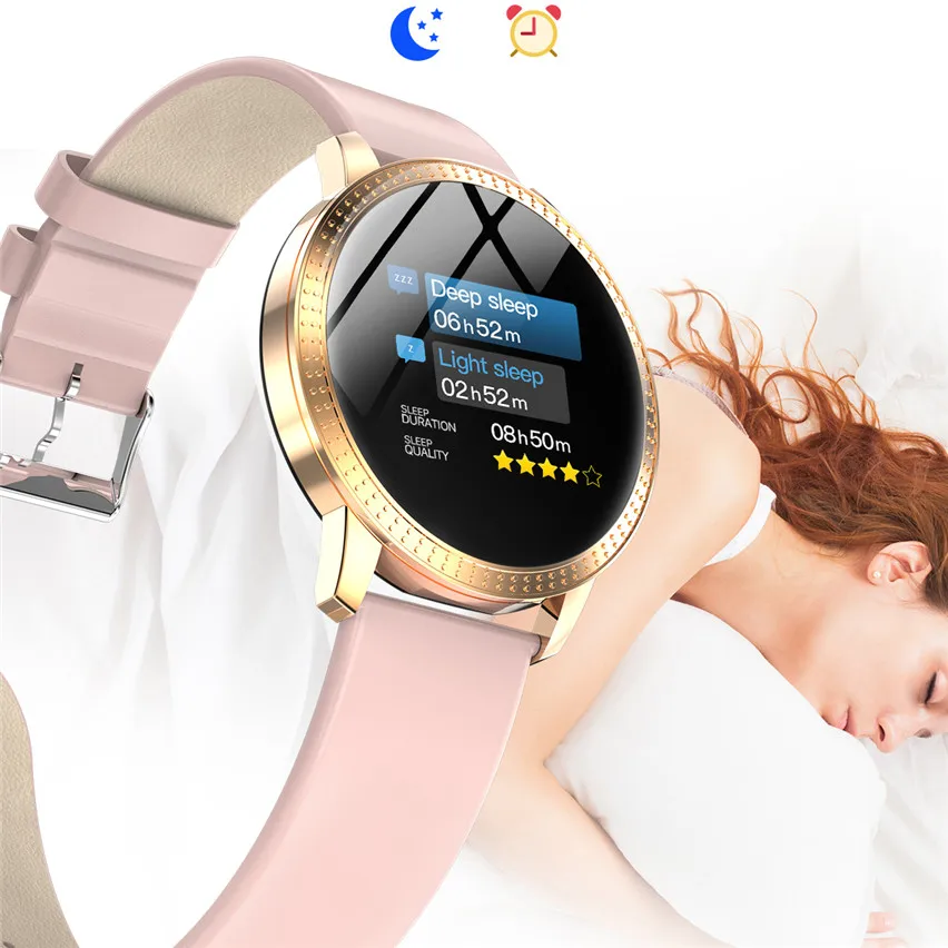 

2021 reloj smart watch strrap color screen smartwatch CF18 Blood Pressure Heart Rate Message Push smart brecelet smart watch, As picture