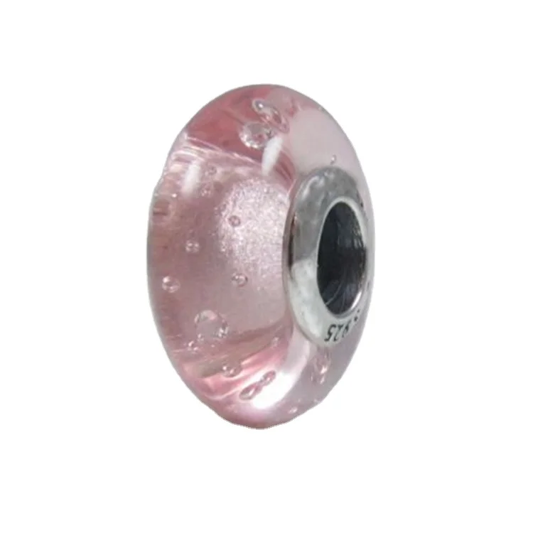 

Hot Selling High Quality Elegant And Good Looking Glass Beads Beads Silver 925