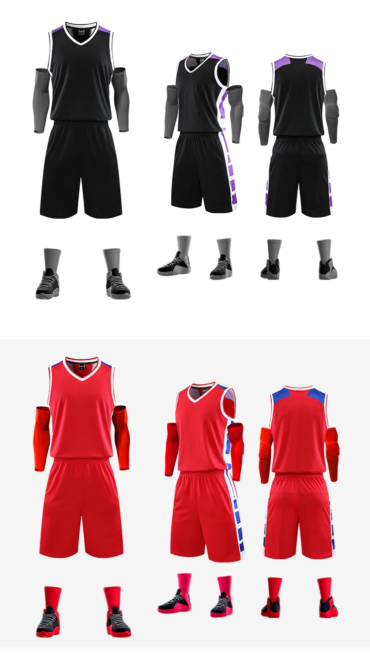 Wholesale Reversible Custom Basketball Clothing Boys Best Quality