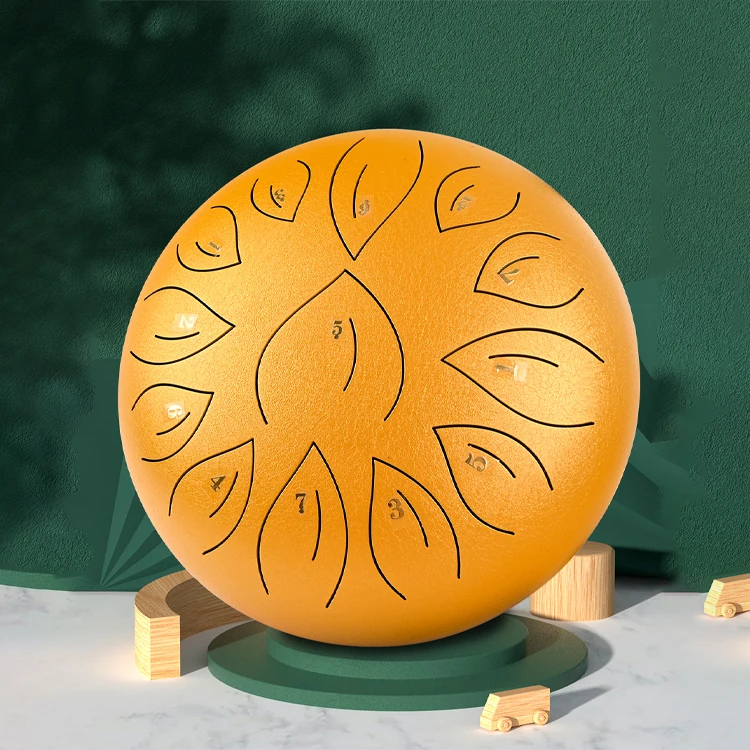 

Factory Wholesale Titanium Alloy Steel Custom Available Buy Steel Tongue Yoga Drum, Black, white, red, yellow, blue