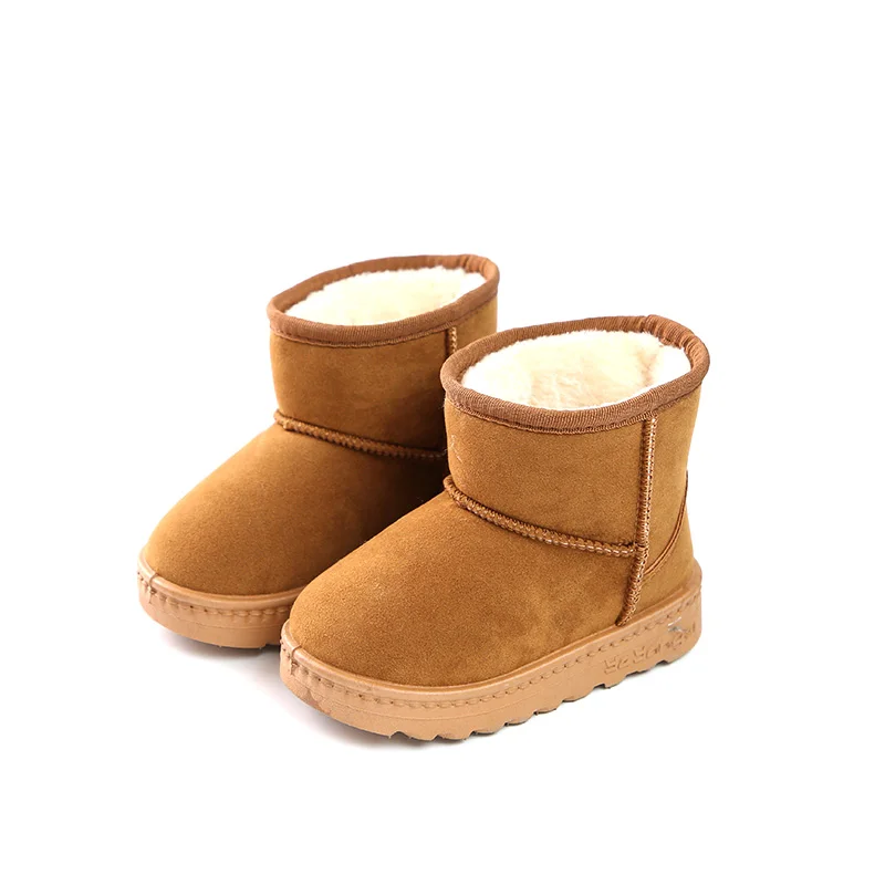 

2020 hot sale cheap kids shoes made in china Wholesale velvet slip on Warm winter boot
