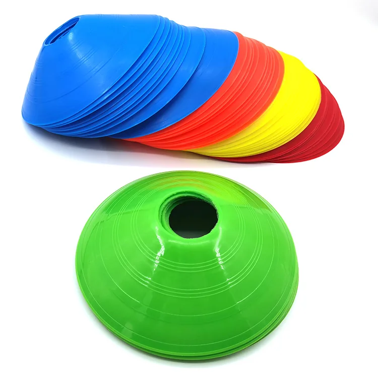 

soccer cone training agility disc cones field marker speed training disc football cones, Yellow, red, blue, orange,green, etc.