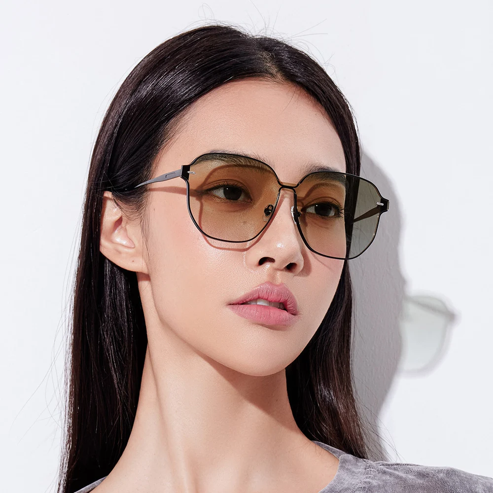 

2023 New Fashion latest ladies trendy sunglasses Nylon HD lens UV400 Shades sunglasses