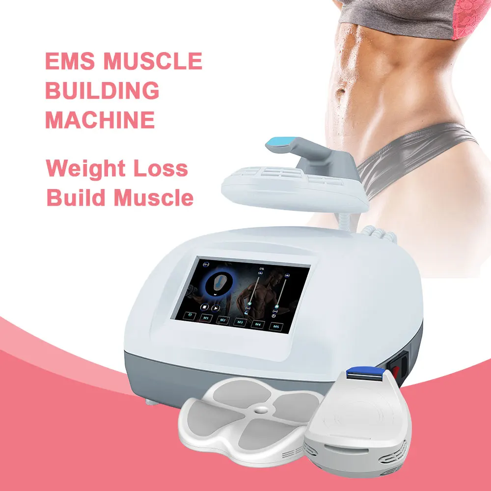 

1 Handle Hiemt With RF Body Sculpting High Frequency Electro Magnetic Ems body Slim Muscle Building Butt Lifter For Home Use