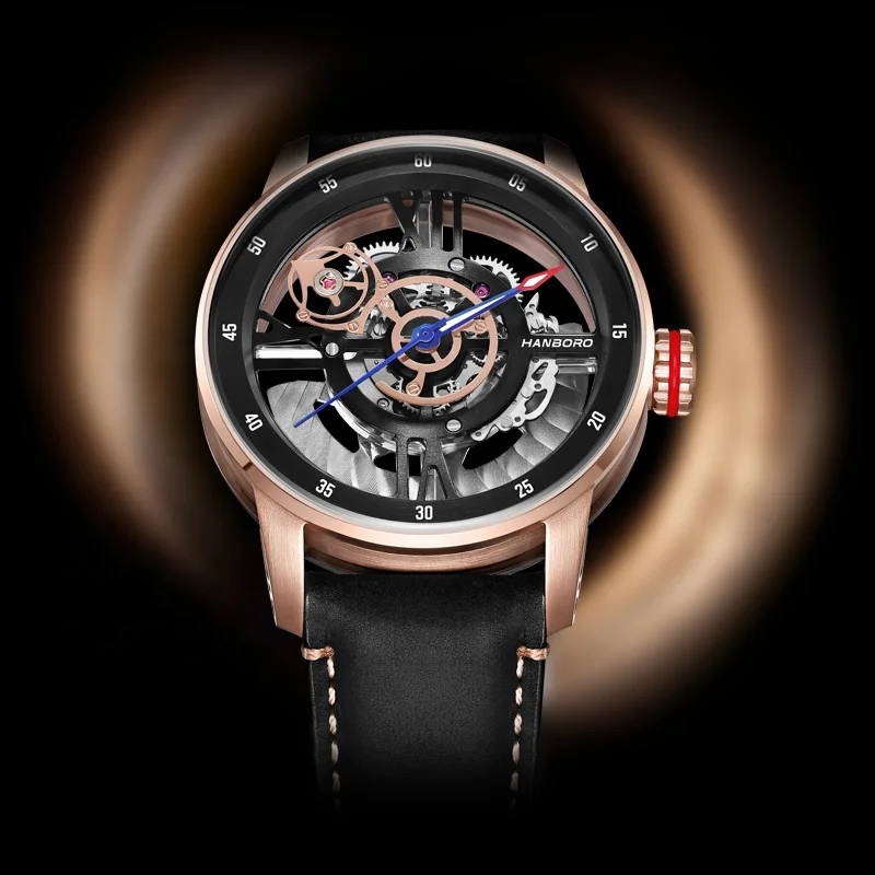 

SANYIN Luxury Skeleton Automatic Custom Logo Men Mechanical Watches