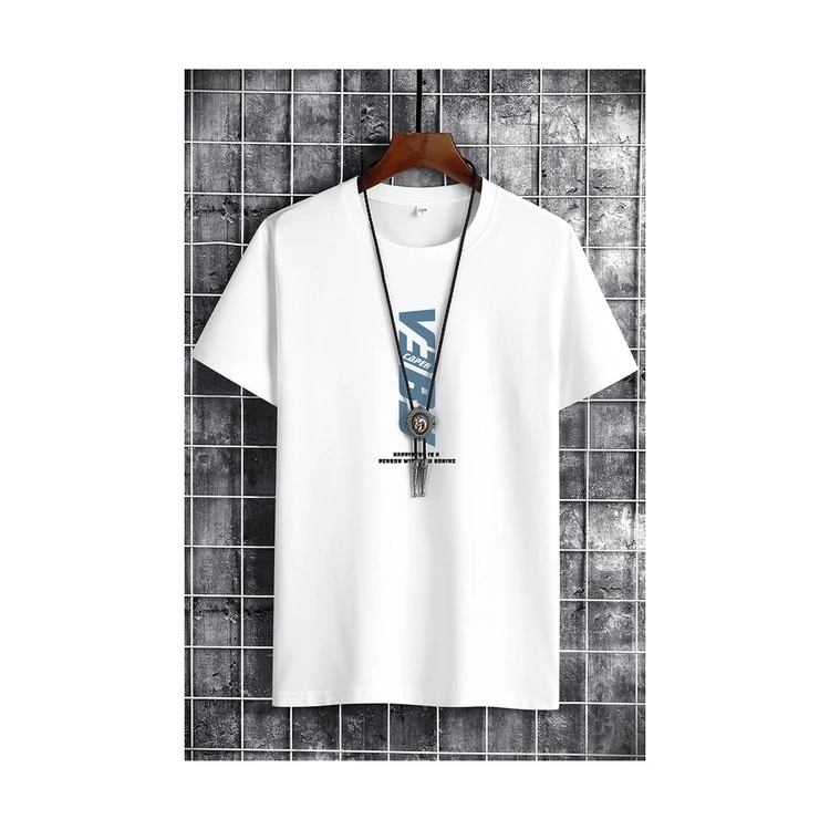 

Wholesale Anti-wrinkle Sustainable 100% Cotton Short Sleeve Mens Workout Clothing Plus Size T-shirts