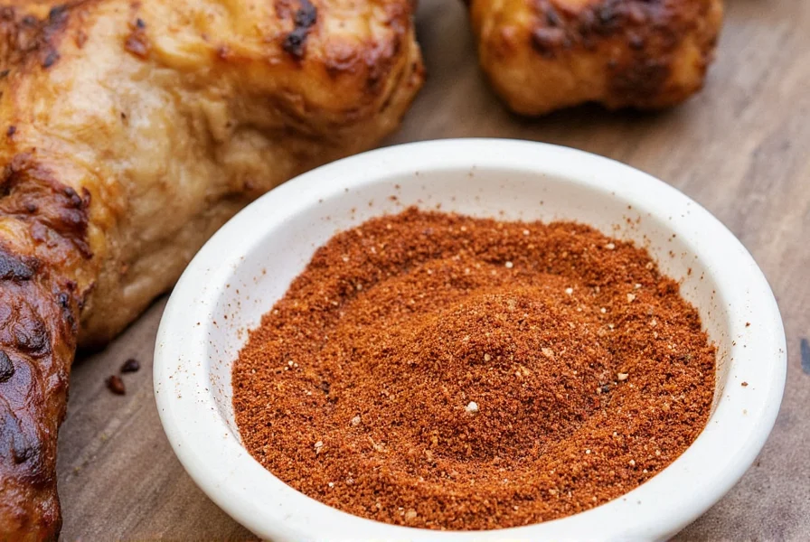 Chicken breasts coated with dry rub