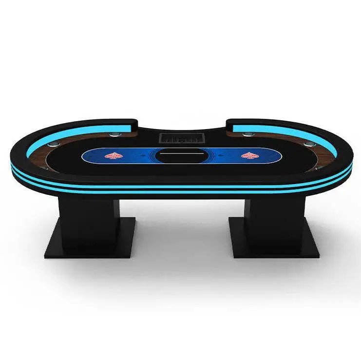

YH Luxury Professional Electronic Led Poker Table Occasion Gambling Tables Casino Table For Sale