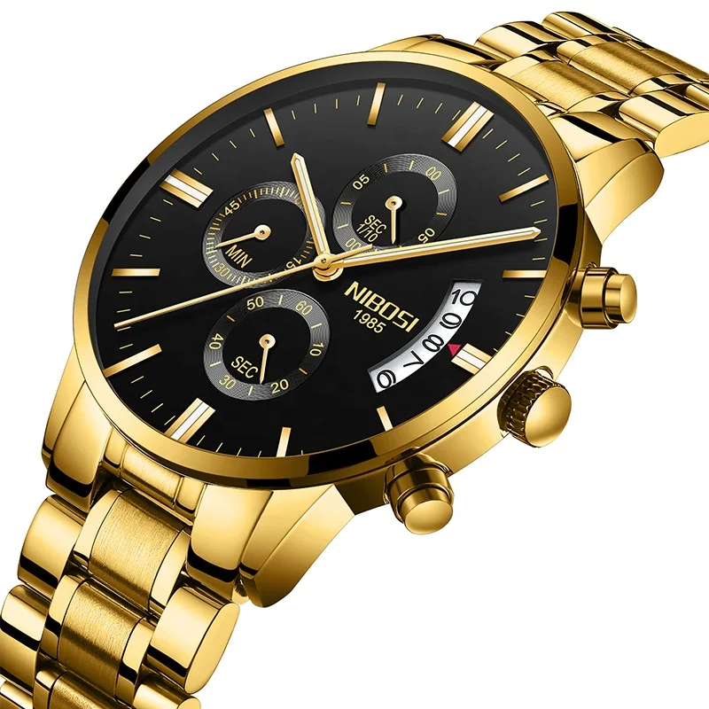 

NIBOSI 2309 free Top Brand Luxury Military Sport Quartz Watch Men Waterproof Male Sport Clock Wristwatches Relogio Masculino