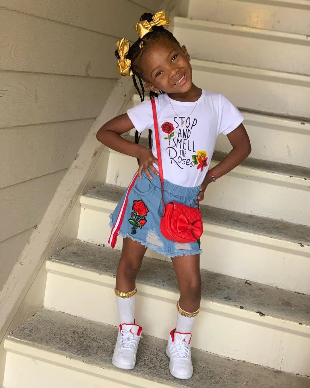 

LFQ-208 Wholesale Kids Clothes Girls Summer Off Shoulder Lace Top Denim Shorts Fashion Tuxedo Suits Baby Clothing Set, As picture