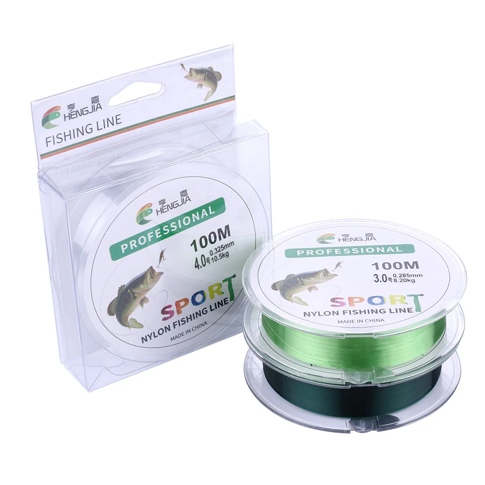 

100m nylon Material High Strength high quality Fishing Line, As picture