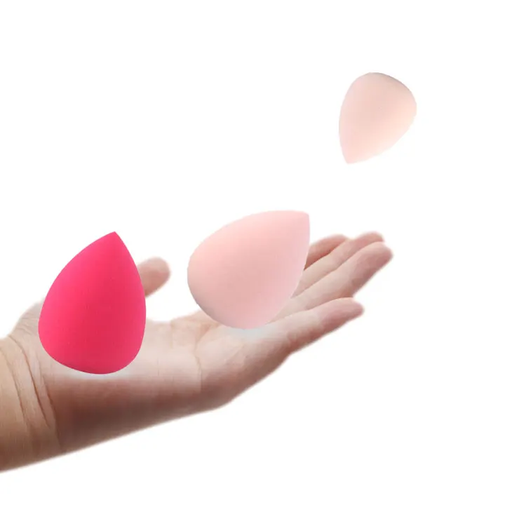 

Drop-shaped makeup beauty egg cosmetic blender private label latex free makeup sponge