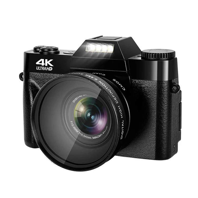 

4K Vlogging Camera Video Cameras with Wifi for Youtube 4K 48MP 30fps Digital Zoom Camera