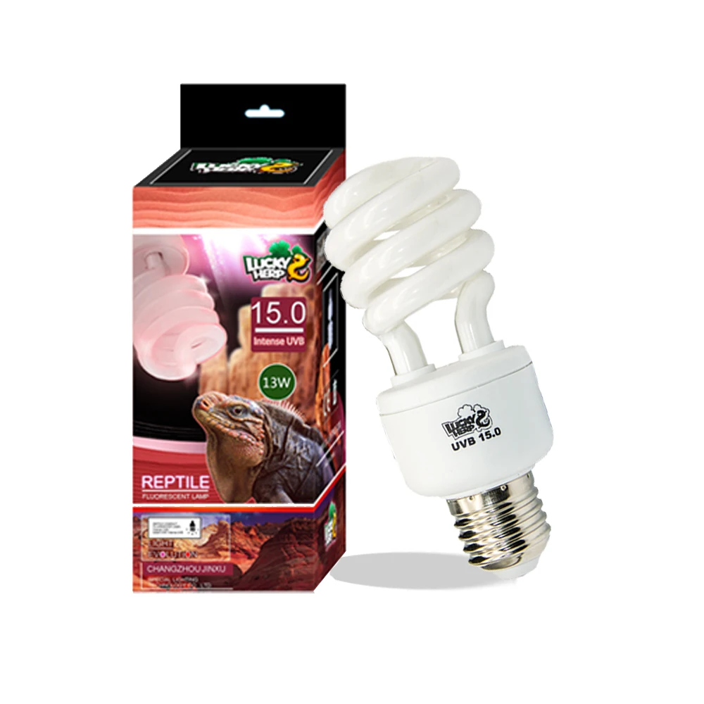 

13W 15.0 high uvb light reptile lamp compact fluorescent reptile bulbs