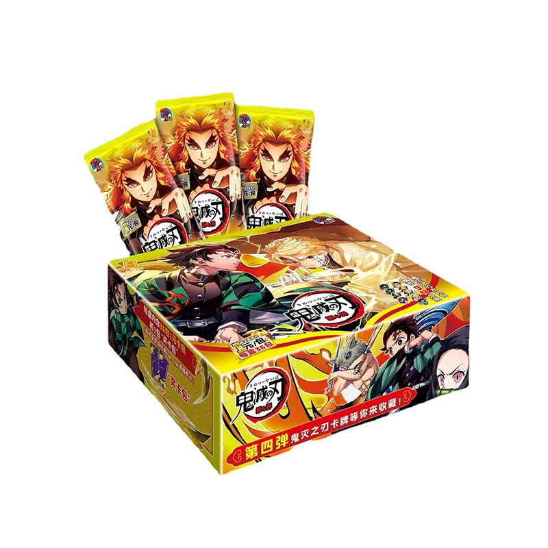 

google Japanese anime collectible Demon Slayer Card TCG Game Cards Table Toys Family Children Christmas Gift boy playing card