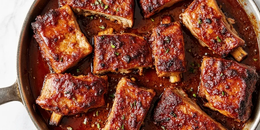 Rosemary and lemon pepper rub on ribs