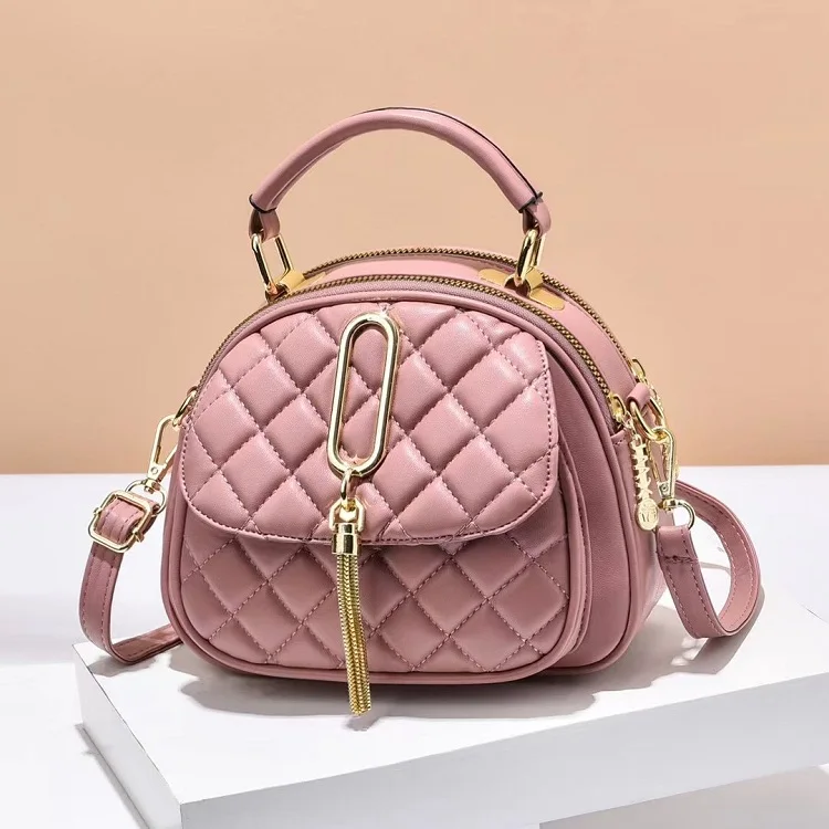 

2021 New arrival luxury fashion designer pu leather ladies messenger bags female purses girls shoulder bag women handbags, Black,pink,dark blue,white,gray,khaki