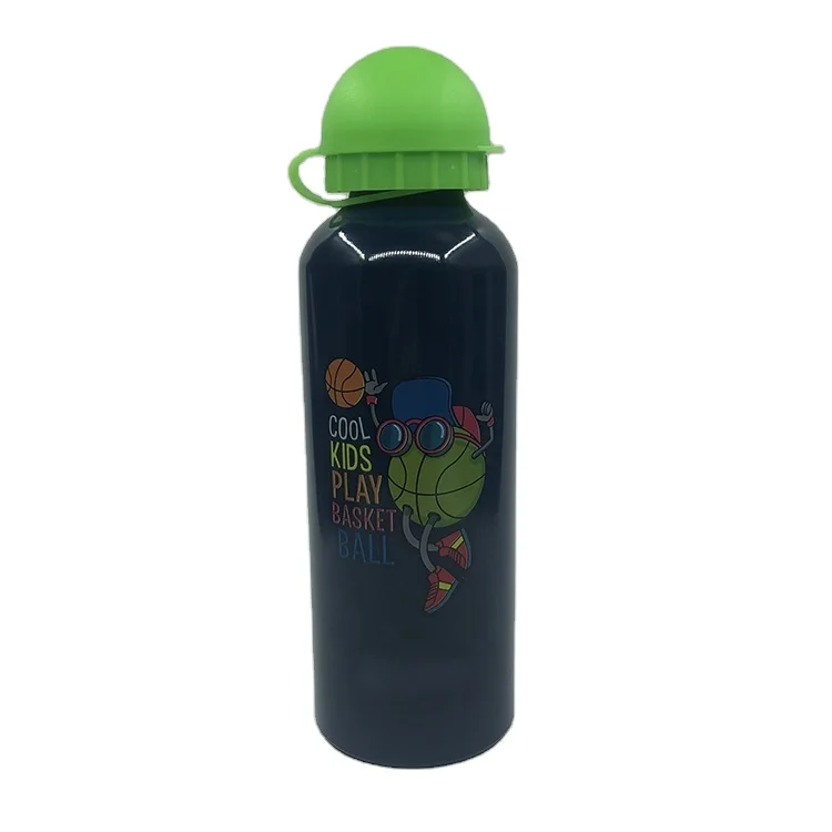 

500ml Promotional Aluminum Water Bottle With Custom Logo Heat Transfer Printing aluminum Sports water Bottle
