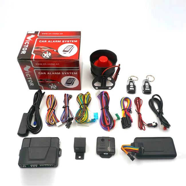 Gps Gsm Car Alarm System With Gps Tracking Function Mobile App Control ...