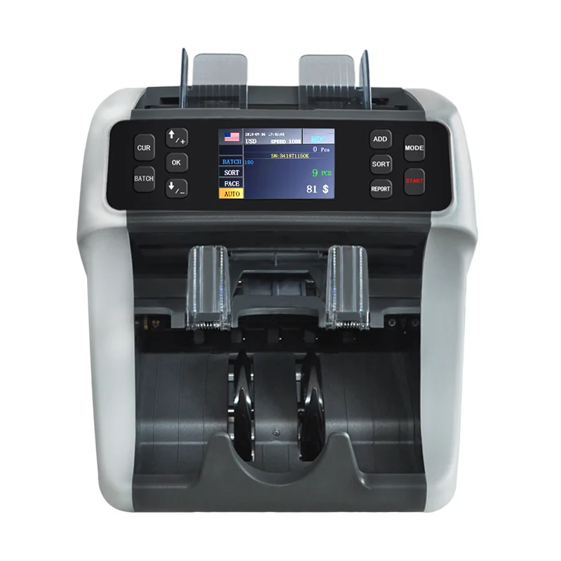 
2019 new 2 pocket Currency Counters and Mixed money sorter machine for order  (62235597643)