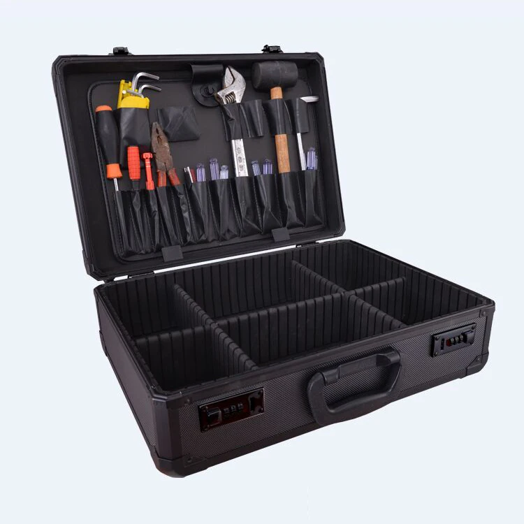 Customizable OEM Aluminum Briefcase with Combination Lock and Foam Inside Economical Price