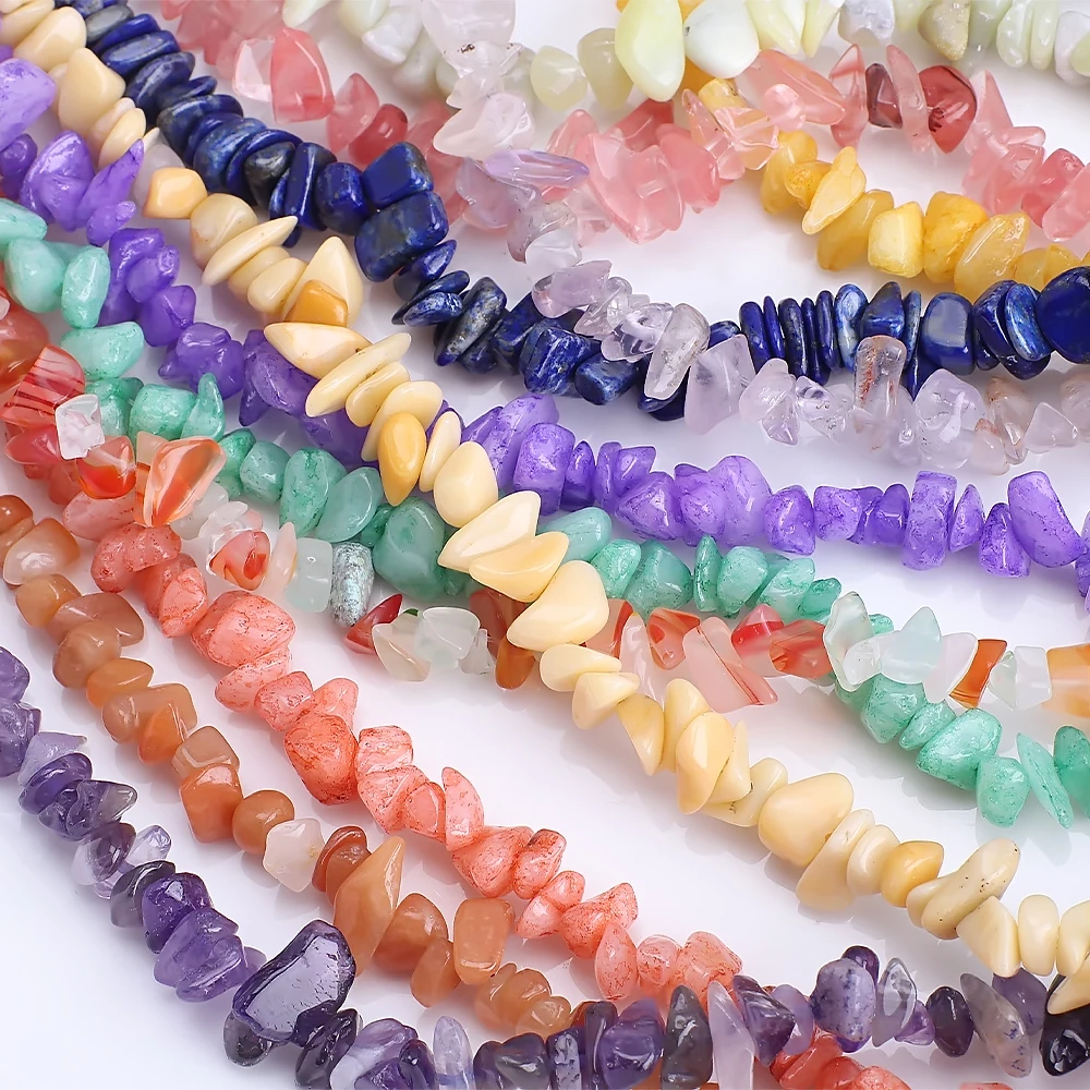 

Home Decorative Colorful Natural Stone Ruby/Emerald/Sapphire Cut Beaded Bracelet Beads For Jewelry Making Bulk Charms DIY Crafts