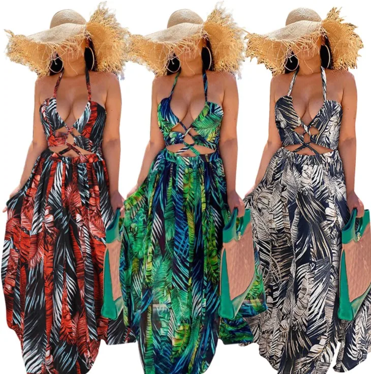 

GX0271 Wholesale digital printing long dress women fashion style maxi dresses women dresses women summer, Picture