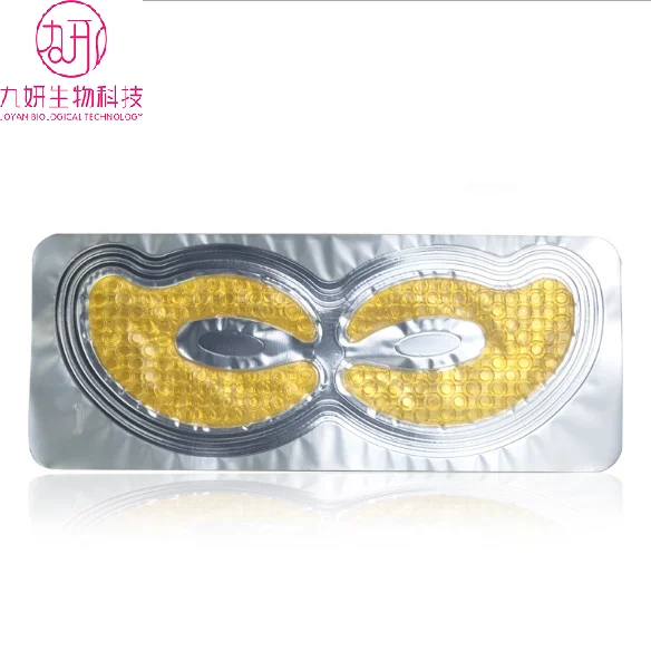 

Hot selling anti aging remove dark circles 24K Gold collagen gel eye mask Butterfly eye mask