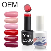 

New arrival rich color soak off led uv gel free sample OEM private label gel nail polish