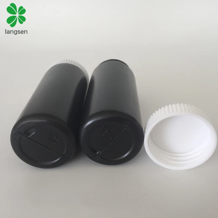 60ml plastic baby talcum powder bottle with sifter screw cap