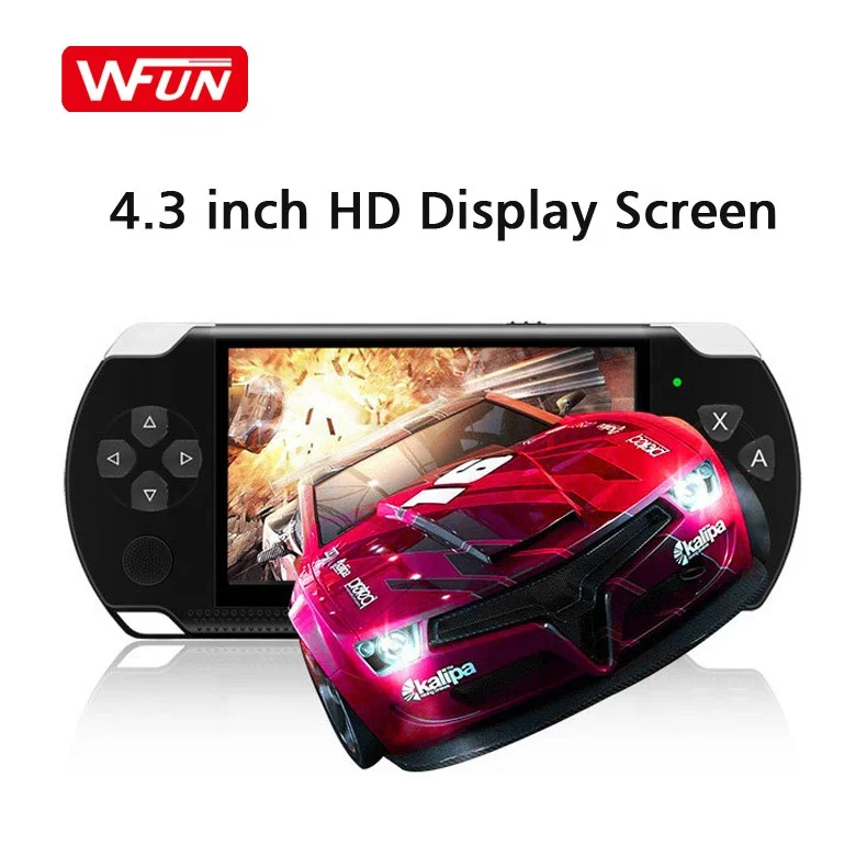 
Updated Portable X6 Real 8GB Handheld Game Players 32/64/128 Bit Games Console For PSP Games 