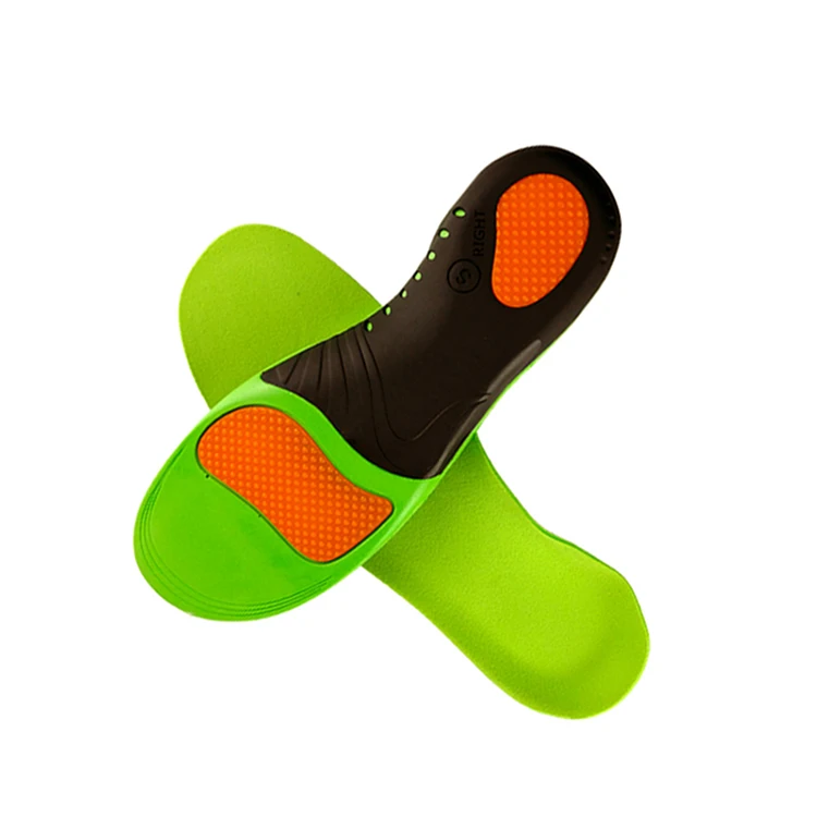 

Factory wholesale Orthotic Shoes Insoles / shoe Arch Support Pad / Support Shoe Insoles with silver ion, Green and black