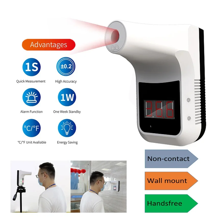 
Shenzhen Saytotong industrial model k3 electric no contact 1ctn 12pcs portable wall thermometer 