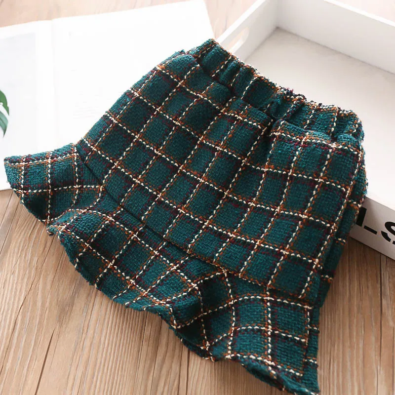 

autumn little girl skirt plaid winter toddler baby skirts boutiques clothes children fall clothing 32905426