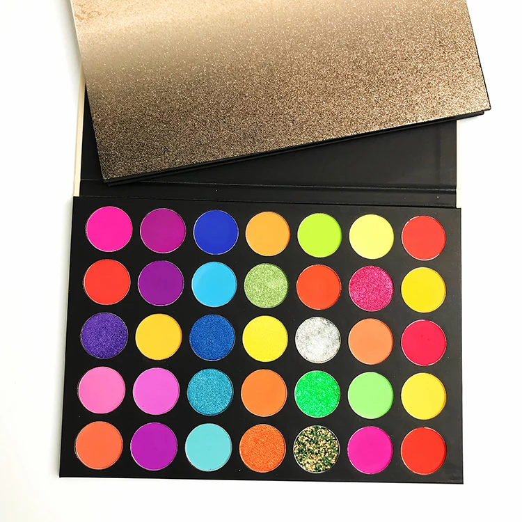 

Pallet Eye Shadow Brown Richly Pigment Neon Eyeshadow Palette