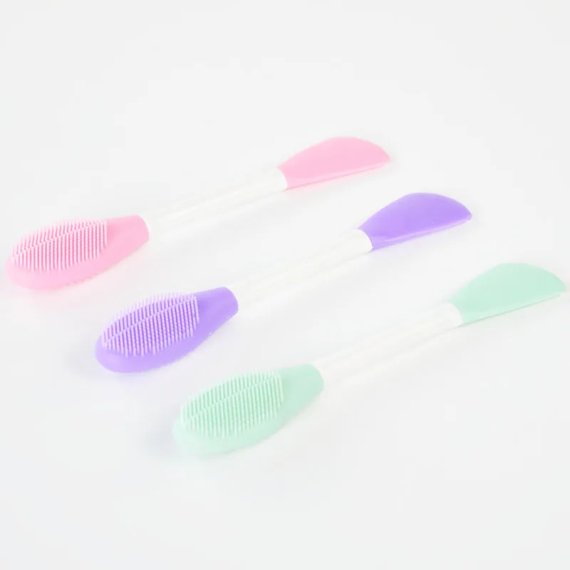 

HYRI multifunction silicone facial cleaning care makeup massage brush face mask brush, Customized color