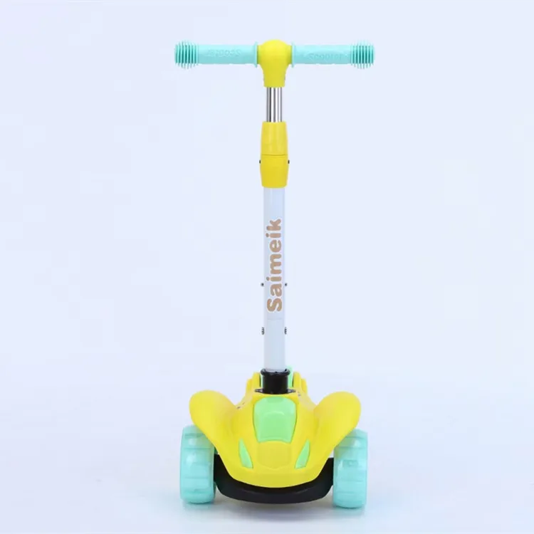

Kids Mini Kick Scooter 3 Wheels Rubber Scooter/buy T Bar Kids Scooter Cheap/best Quality Scooter For Kids