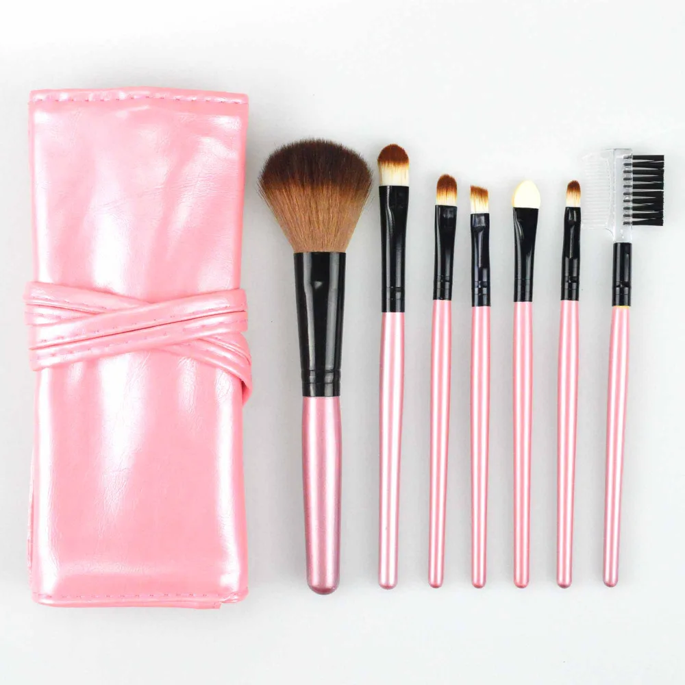 
Wholesale pink taklon luxury private label vegan brushes makeup brush set 