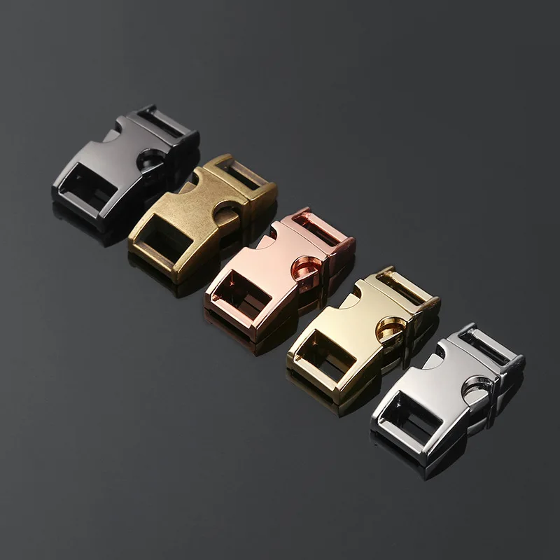 

Wholesale cheap price 10mm high quality adjustable side release zinc alloy metal buckle for bag/dog collar bracelet, Gold, shiny silver, gun metal , antique color...etc