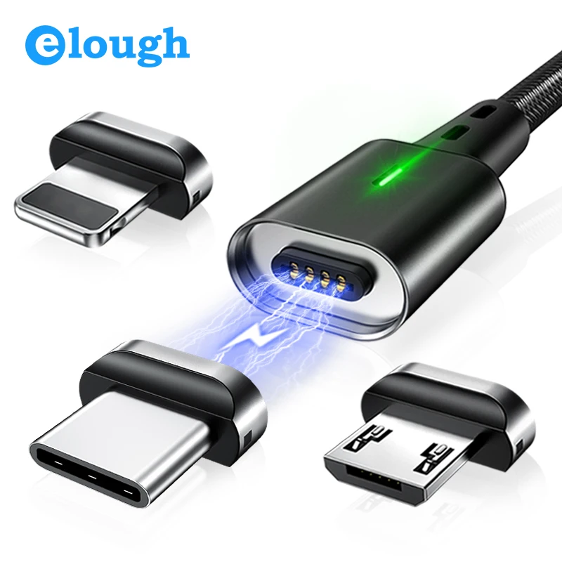 

Elough Micro usb data cable for Huawei mate 9 and SamSung Magnetic cable usb