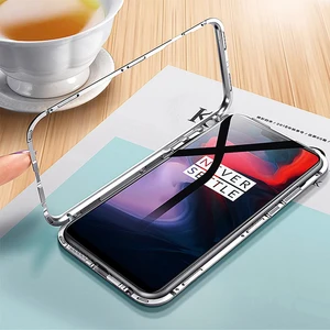 Tempered Glass Case OnePlus 5 6 7 & 7 Plus