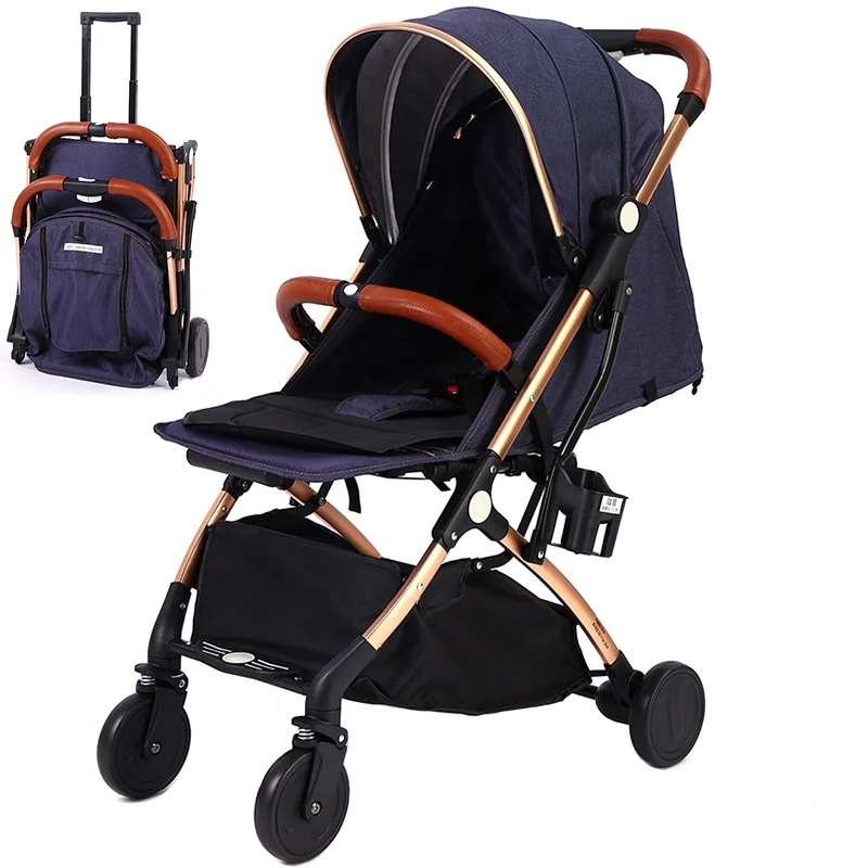 

Super light Luxurious pushchair baby stroller factory with high quality folding child baby prams